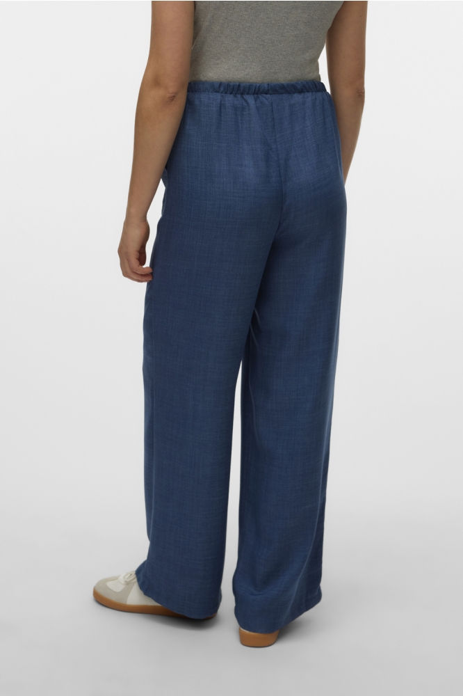 VMMELANEY HW LOOSE PANT WVN GA NOOS 10316385 DARK DENIM/MELANGE